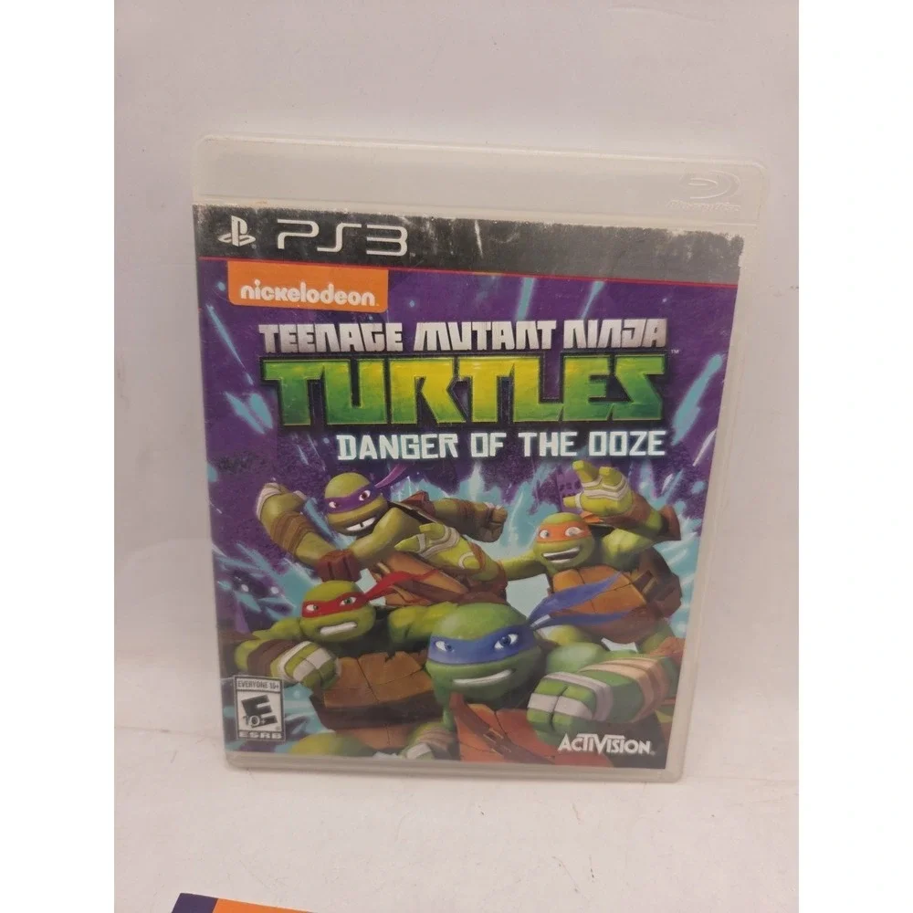Playstation 3 PS3 Teenage Mutant Ninja Turtles Danger Of The Ooze - Tested CIB